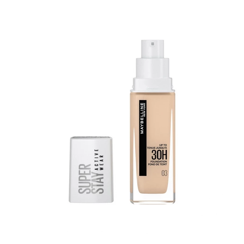 16571267261215228676-800x800 Maybelline New York Superstay Active Wear Foundation, 03 True Ivory | كريم أساس فيت مي, 03 ترو ايفوري من ميبلين نيويورك 4 - الصورة 1