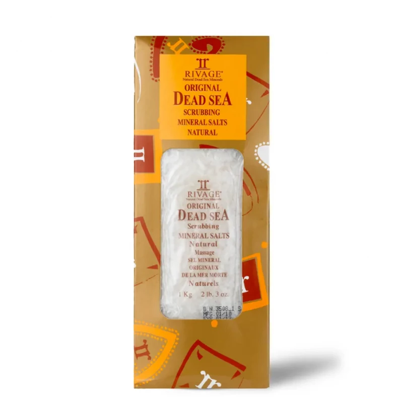 16672207401470684427-800x800 Rivage Dead Sea Scrubbing Mineral Salts, Natural, 1 Kg |أملاح البحر الميت المعدنية للتقشير, طبيعي, 1 كجم من ريفاج - الصورة 1