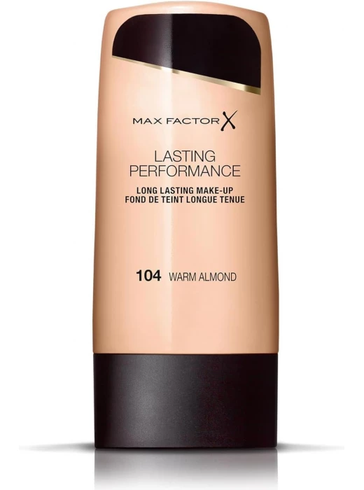 IMG_0227 Max Factor Lasting Performance, Liquid Foundation, 35 ml, 104 Warm Almond كريم أساس سائل يدوم طويلا 104 وورم الموند، 35 مل, من ماكس فاكتور - الصورة 1