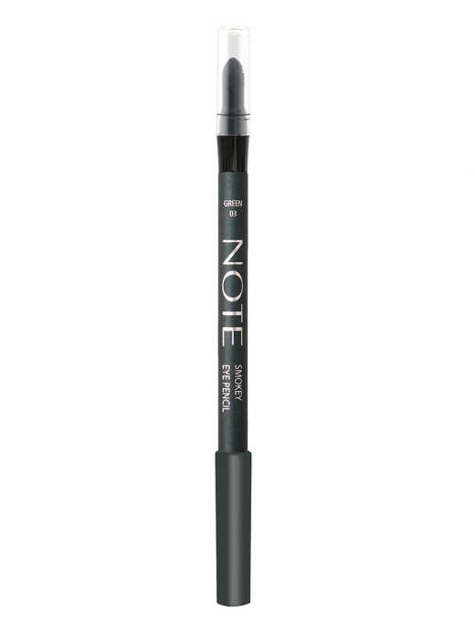 IMG_0519 Note Smokey Eye Pencil, 03 Green Color قلم تحديد عيون سموكي, 03 باللون الأخضر, من نوت - الصورة 1