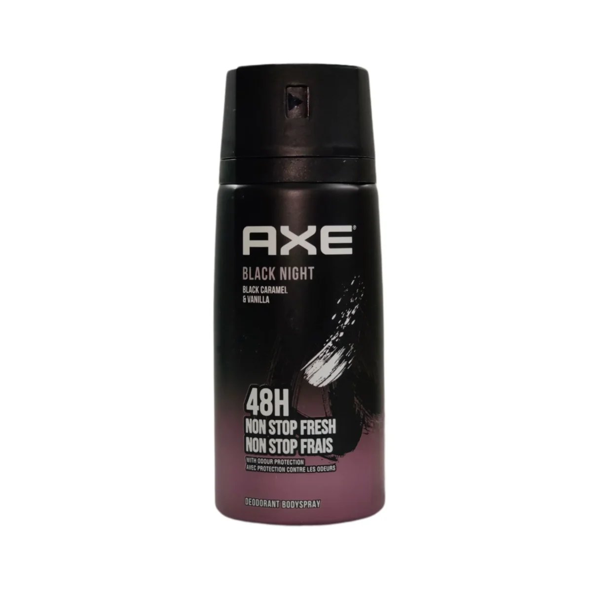⁦AXE black night deodorant body spray 150ml بلاك نايت – بخاخ جسم للرجال – ١٥٠ مل⁩ - الصورة ⁦1⁩