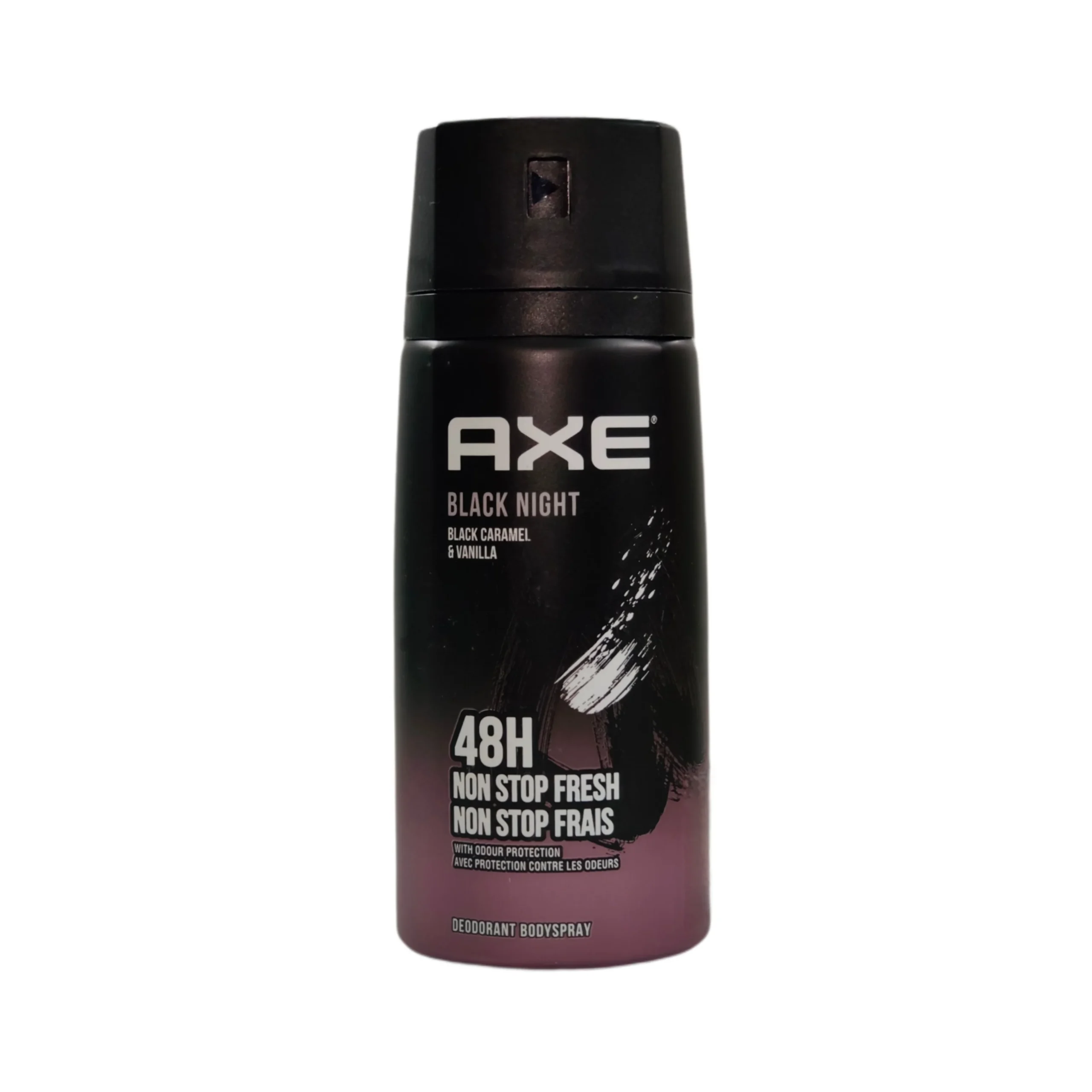IMG_1056 AXE black night deodorant body spray 150ml بلاك نايت – بخاخ جسم للرجال – ١٥٠ مل - الصورة 1