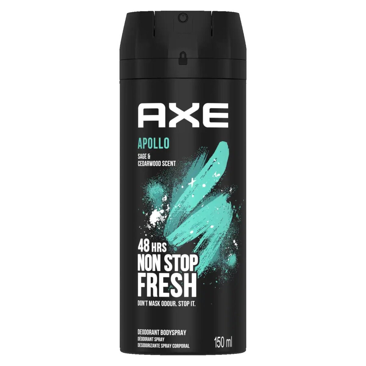 ⁦أبولو - بخاخ جسم للرجال -١٥٠ مل AXE apollo deodorant body spray 150ml⁩ - الصورة ⁦1⁩