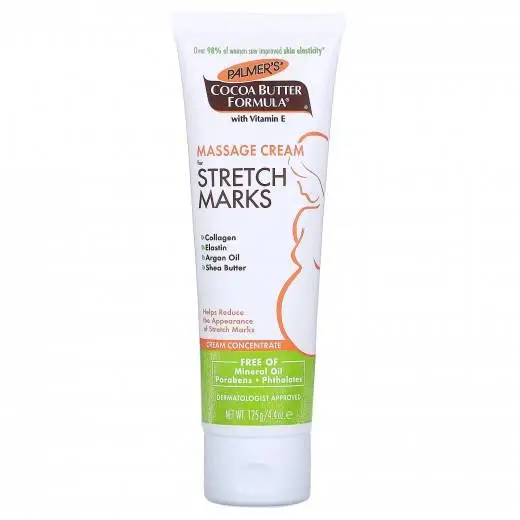 كريم تدليك لعلامات التمدد، ، 4.4 أونصة (125 جم)Cocoa Butter Formula