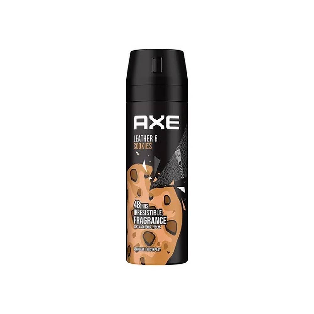IMG_2369 مزيل عرق أكس 150 مل ليذر اند كوكيز axe leather cookies body spray 150ml - الصورة 1