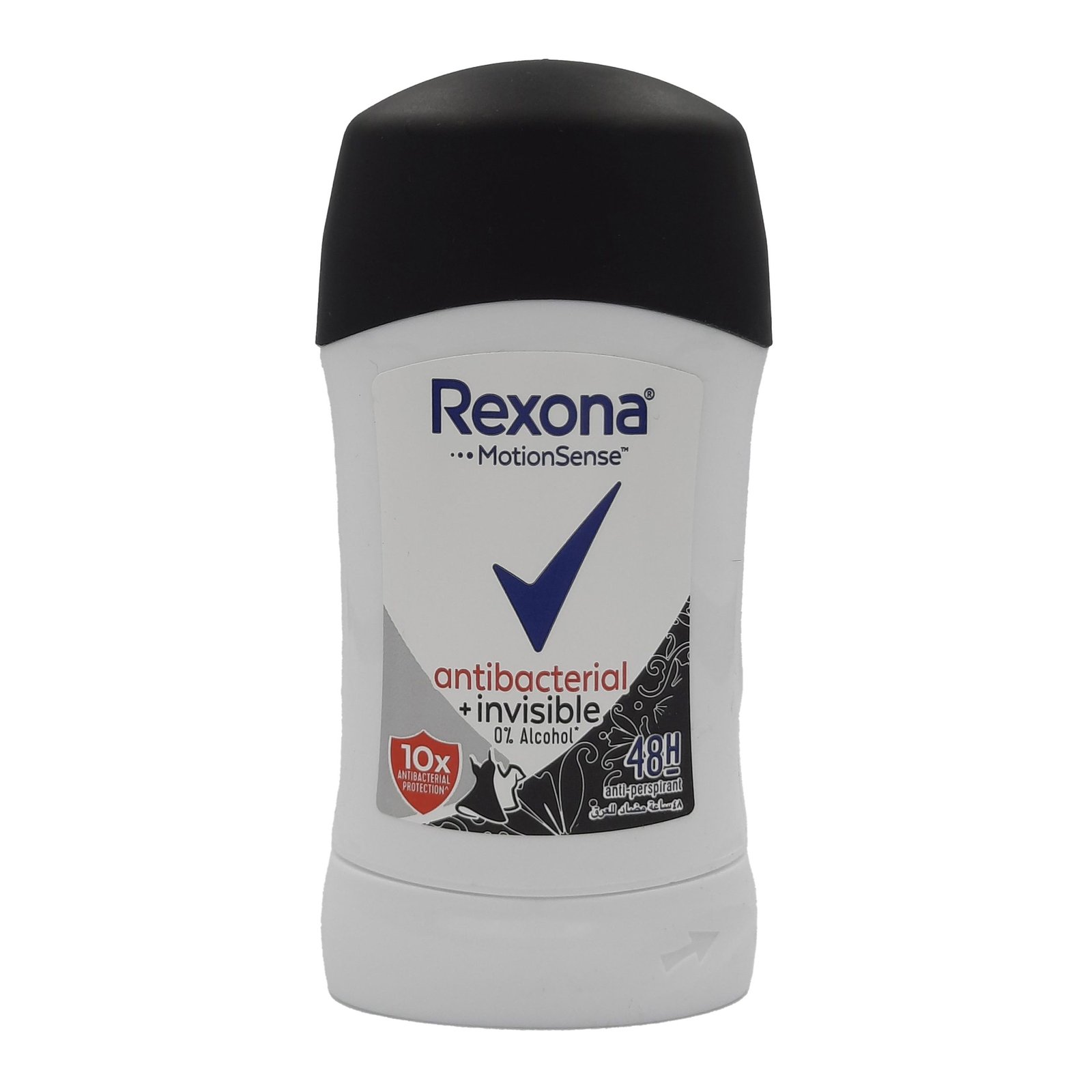 IMG_2423 ريكسونا مزيل عرق ستيك انتي بكتريا انفيزبل – Rexona stick anti-perspirant antibacterial+invisible 40g - الصورة 1