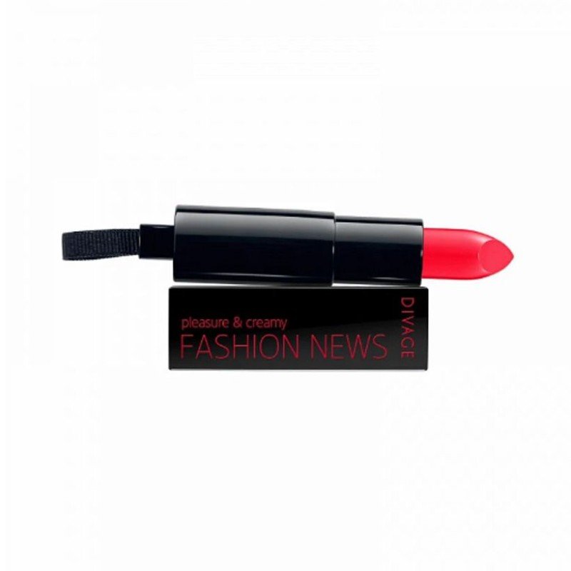 inbound2600339570762896905 Divage Fashion News Classic Lipstick No – 03 – Pure Coral  أحمر الشفاه الكلاسيكي من ديفاج فاشون نيوز رقم 03 - مرجاني نقي - الصورة 1