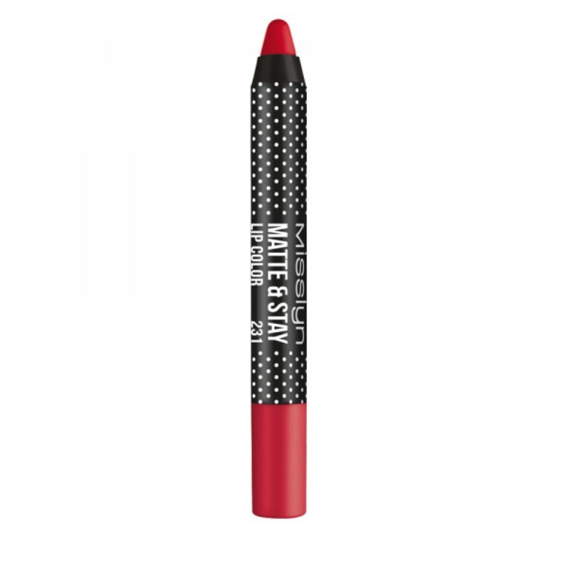 inbound3170543328722044834 Misslyn Matte And Stay Lip Tastic Lip Color No.231 أحمر شفاه ميسلين مات آند ستاي ليب تاستيك رقم 231 - الصورة 1
