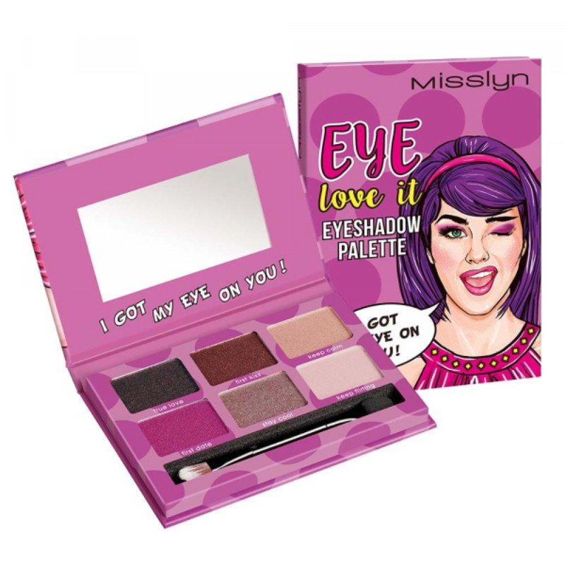 inbound5427411249309277594 Misley I Love It Eyeshadow Palette Got Eye On You No. 2 ميسلي آي لوف إت مجموعة ظلال العيون جوت آي أون يو رقم – 2 - الصورة 1
