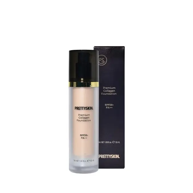 IMG_2097 Pretty Skin Luxury Collagen Foundation – No. 23 Beige | كريم أساس بريتي سكين الكولاجين الفاخر – رقم 23 بيج - الصورة 1