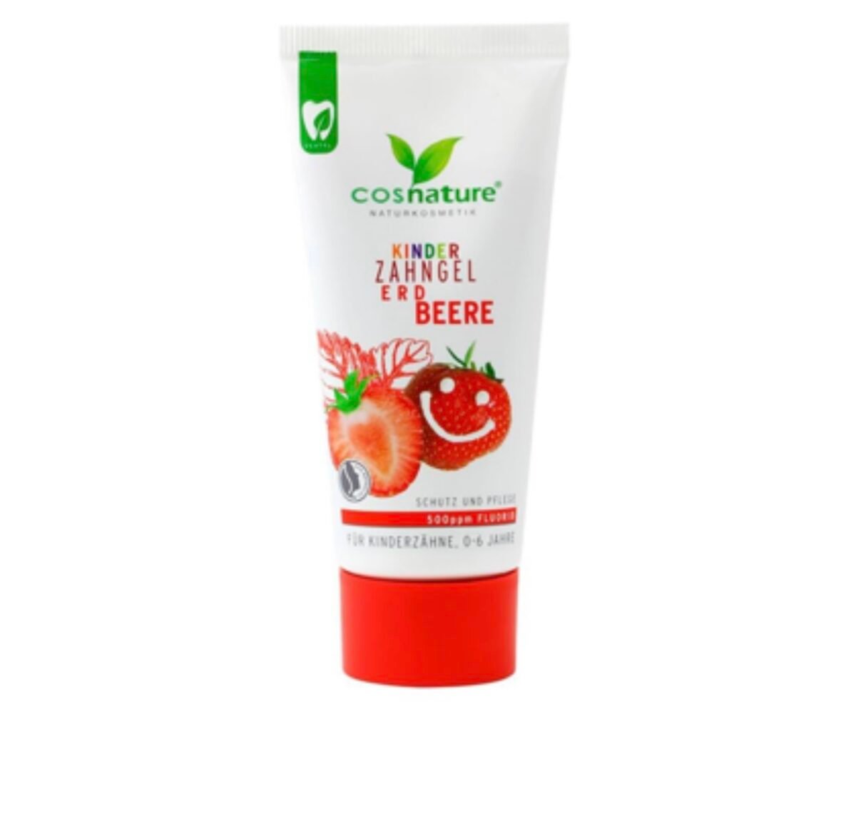 ⁦جل اسنان اطفال  60 ml COSNATURE Children Tooth Gel Strawberry⁩ - الصورة ⁦1⁩