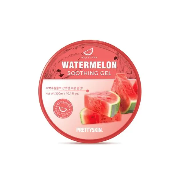 IMG_2570 جل مهدئ ومرطب بالبطيخ – Pretty Skin Watermelon Soothing Gel - الصورة 1