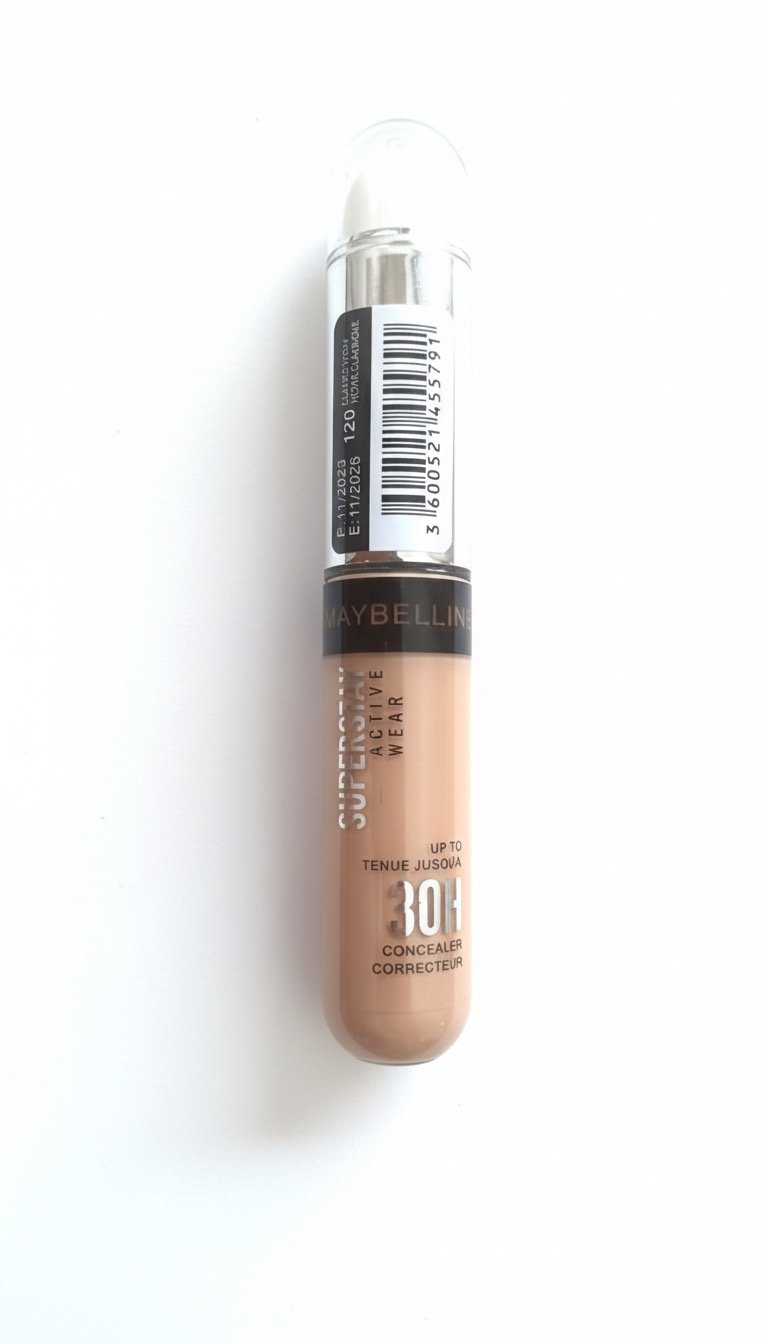 IMG_3280 Maybelline Super Stay Active Wear Concealer – كونسيلر مايبلين سوبر ستاي أكتيف وير | Classic Ivory 120 - الصورة 1
